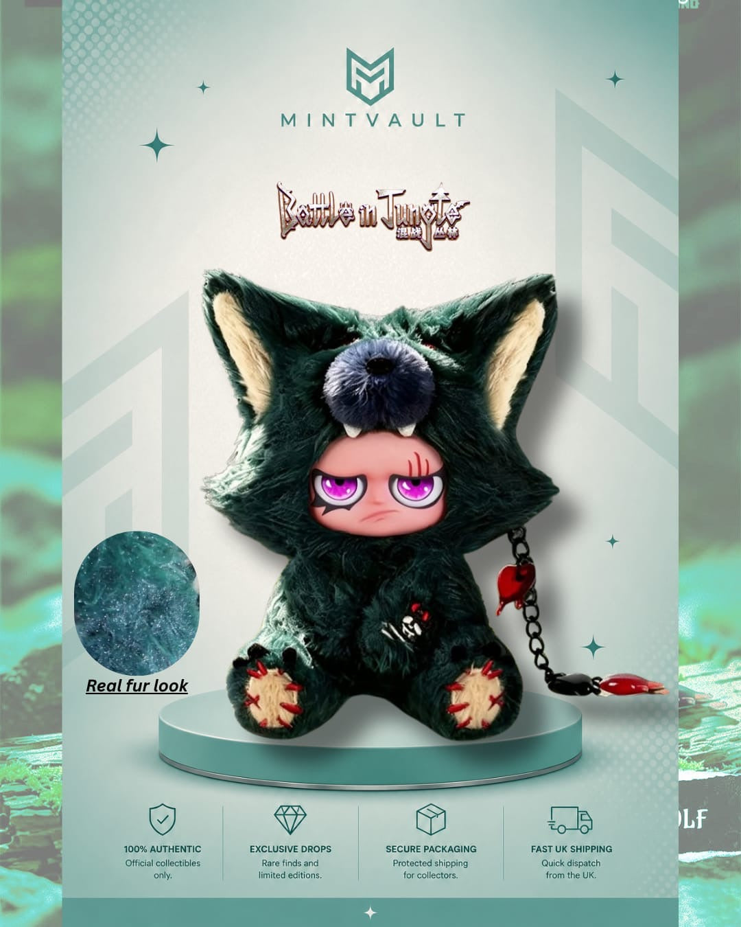 Dokuno: Battle in Jungle Series Plush Blind Box