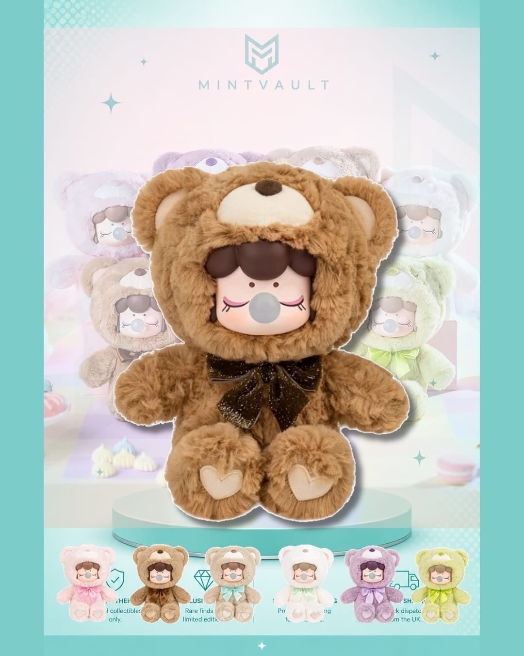 Rolife NANCI Chocolate Bear Plush Blind Box