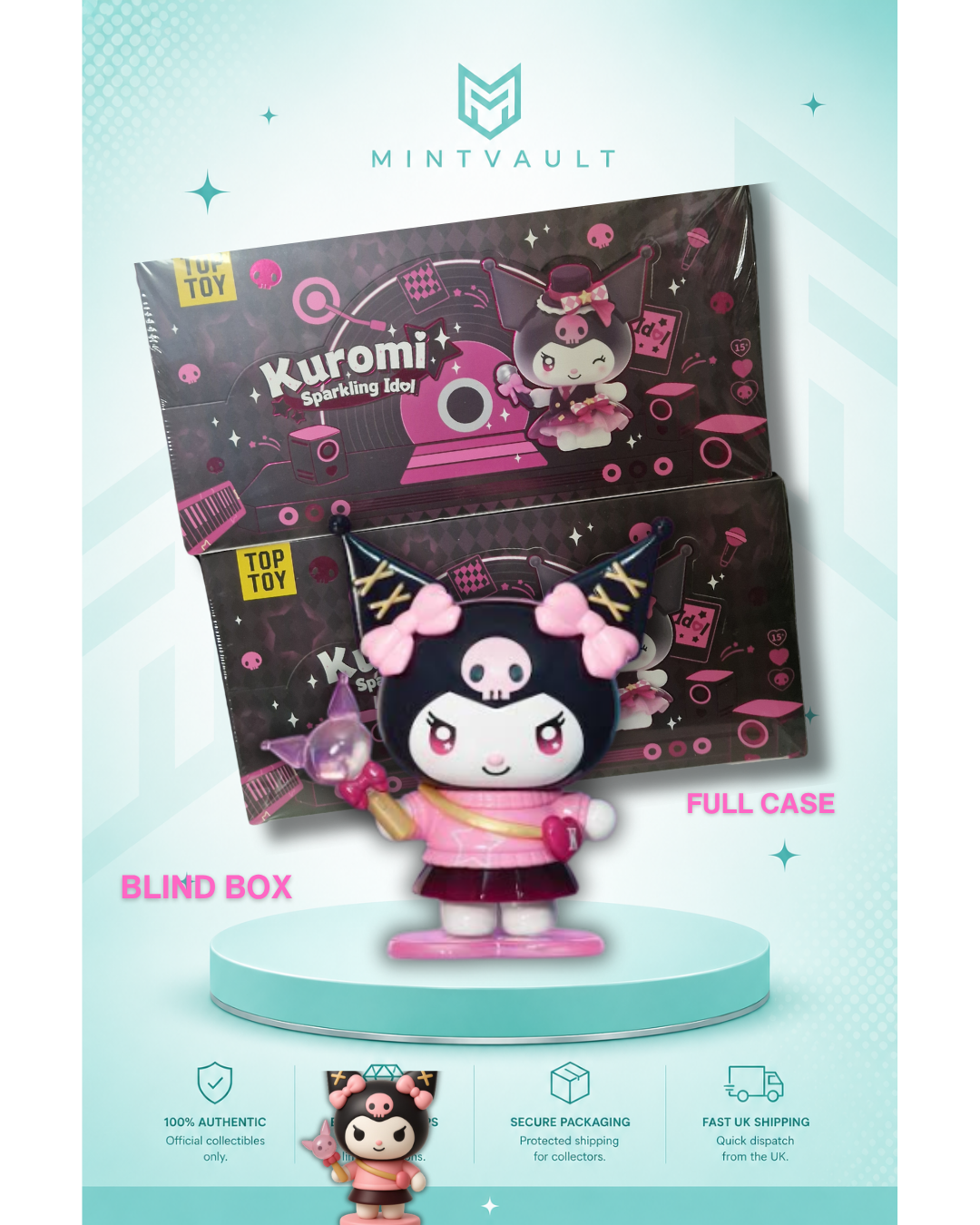 Kuromi Sparkling Idol Blind Box