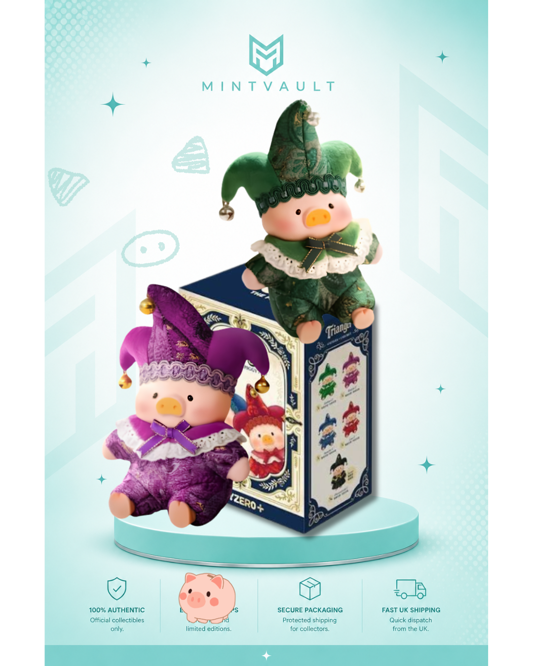 Lulu the Piggy Triangel Series Blind Box (Full Case)