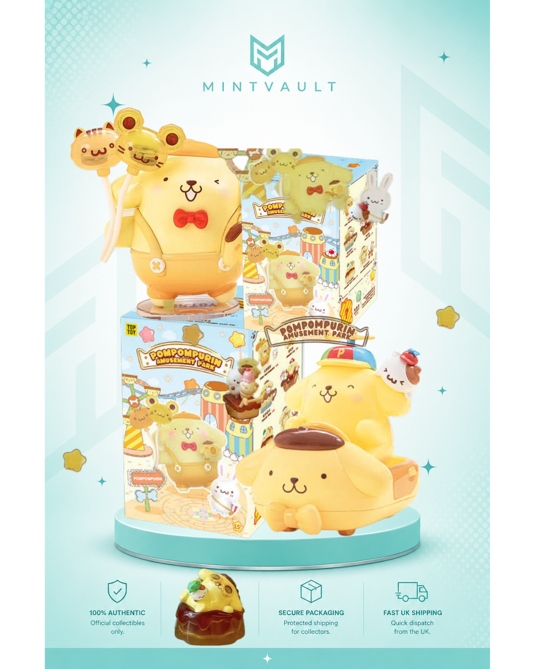 Official Pompompurin Amusement Park Series (Full Case)