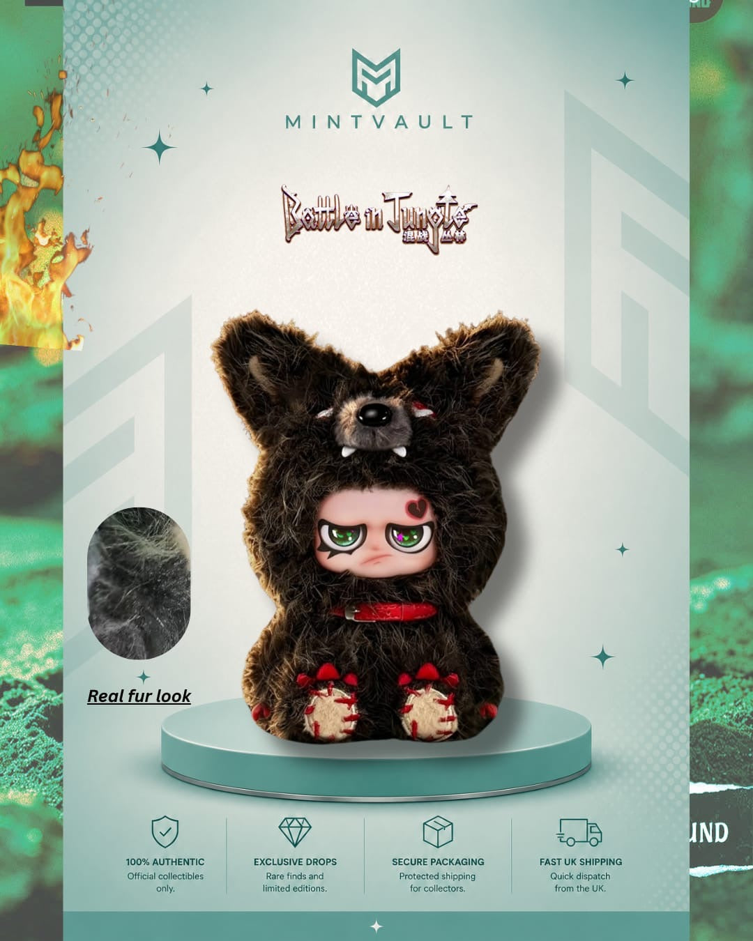 Dokuno: Battle in Jungle Series Plush Blind Box
