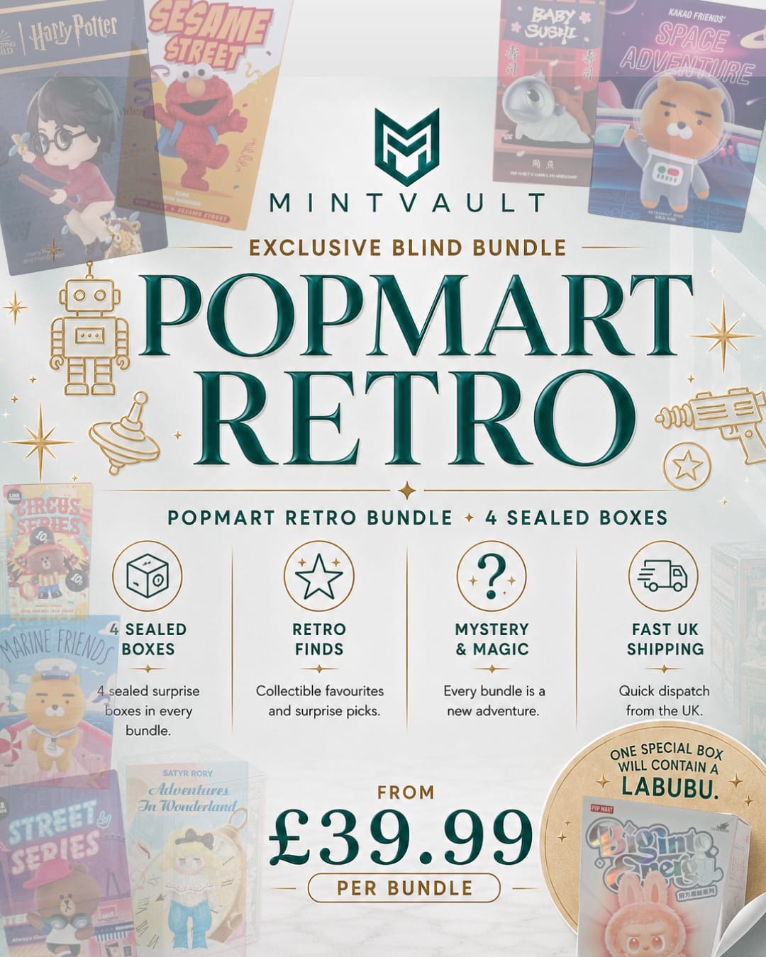 PopMart Retro Bundle