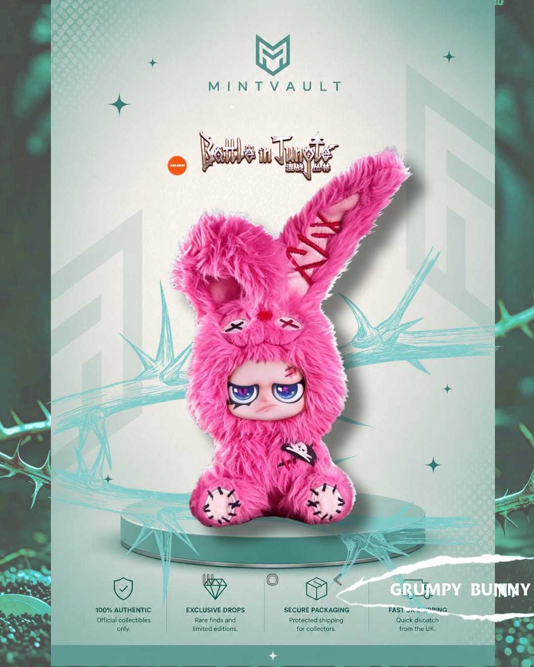 Dokuno: Battle in Jungle Series Plush Blind Box