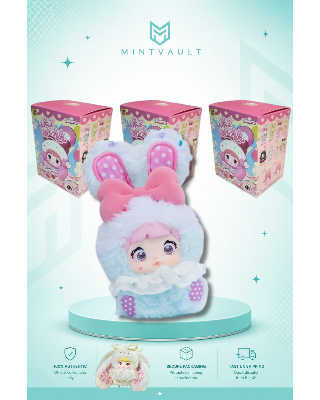 Nommi Baby Sweetheart Bunny Blind Box