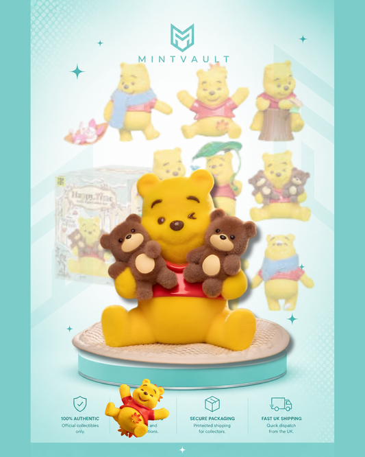 Disney Winnie the Pooh Happy Time Series Flocked Blind Box